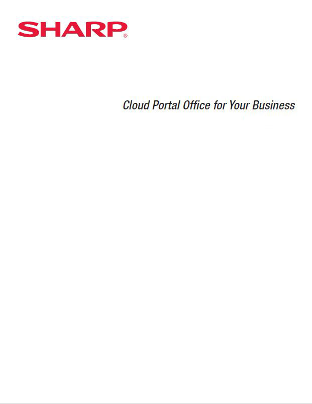 sharp, cloud portal office, Alexander's Office Center