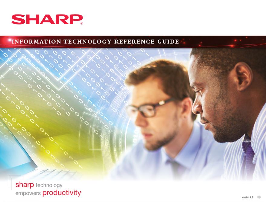 Sharp, IT Reference Guide, Alexander's Office Center