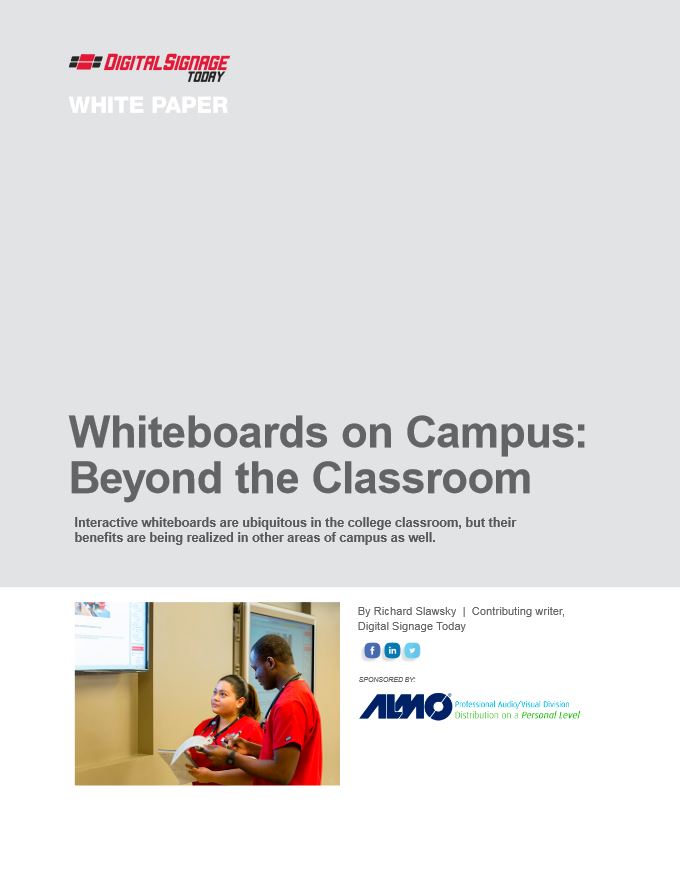Sharp Whiteboards On Campus, Alexander's Office Center